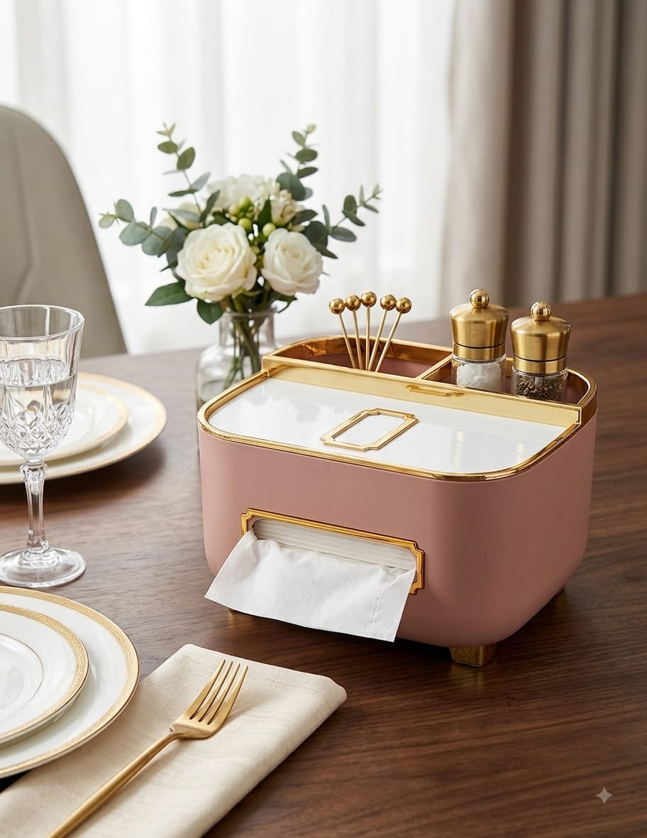Luxury Multifunctional serviette holder