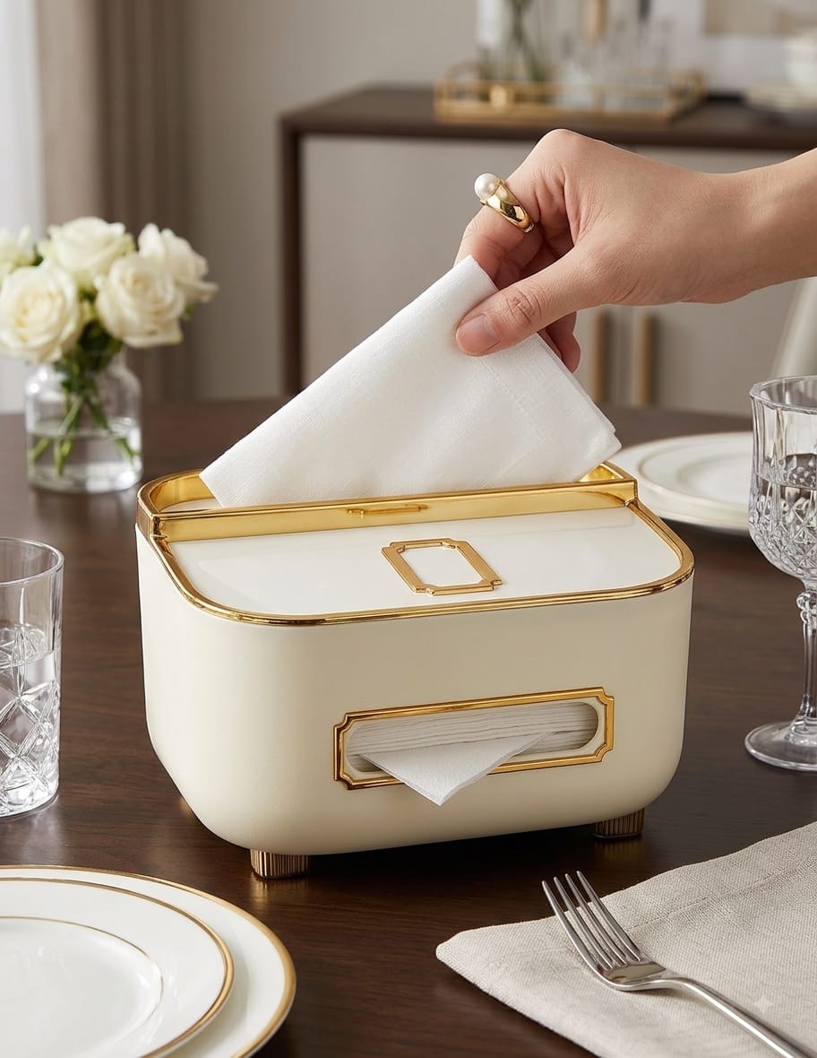 Luxury Multifunctional serviette holder