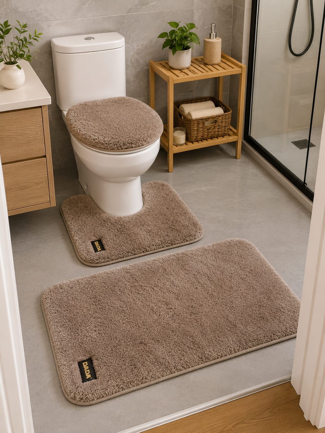3 Pcs DADA Bathroom mat