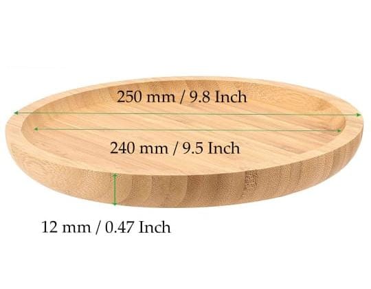Oval serving plate/salad bowl