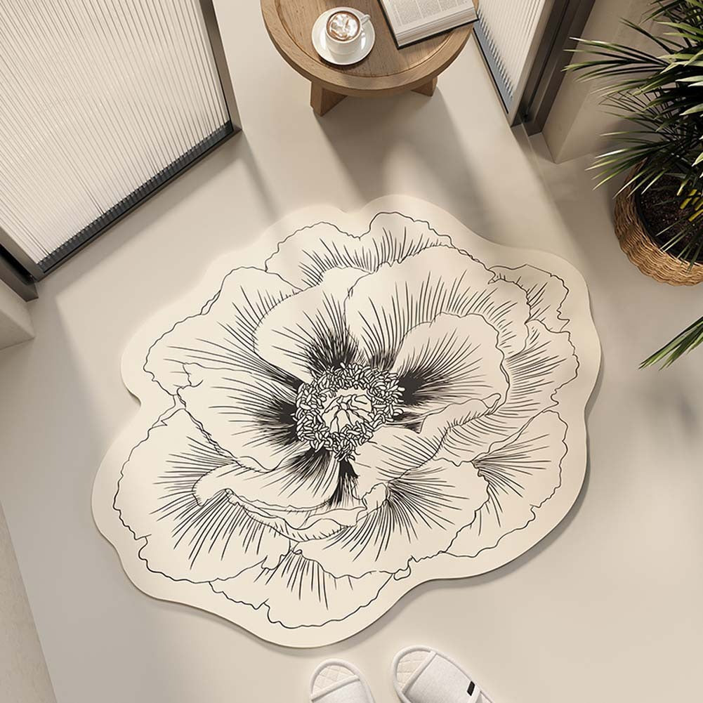 *Bathroom absorbent diatom mud toilet doormat toilet toilet floor mat toilet carpet