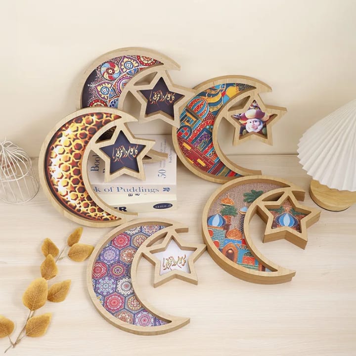 Ramadhan Moonstar serving Tray/Decor ksh