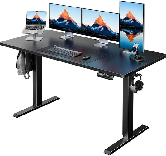 1.4M Electrically Adjustable Height Desk