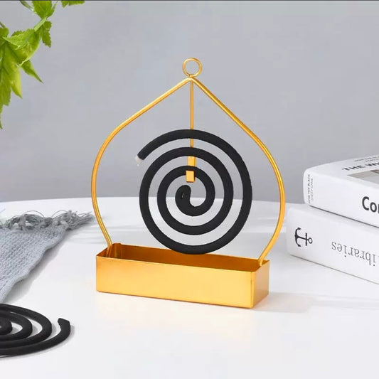 Creative Anti-scald mosquito coil holder with tray