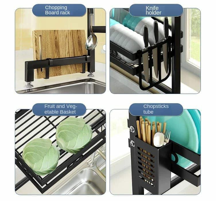 over the sink dish rack 85cm