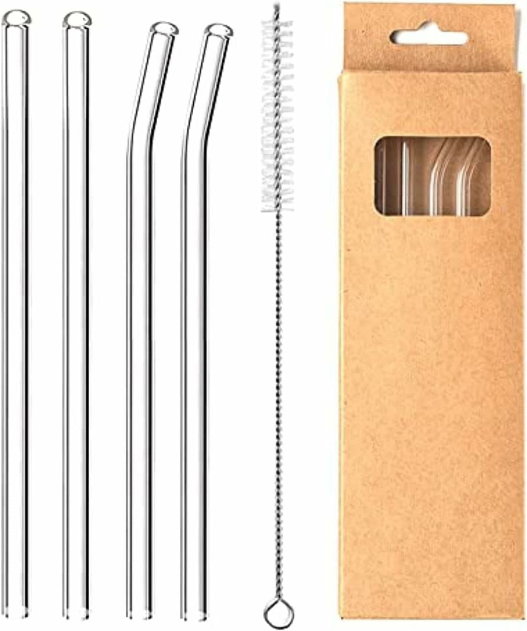 Reusable Glass Straws
