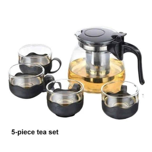 MINISO 4 in 1 Glass Tea Set