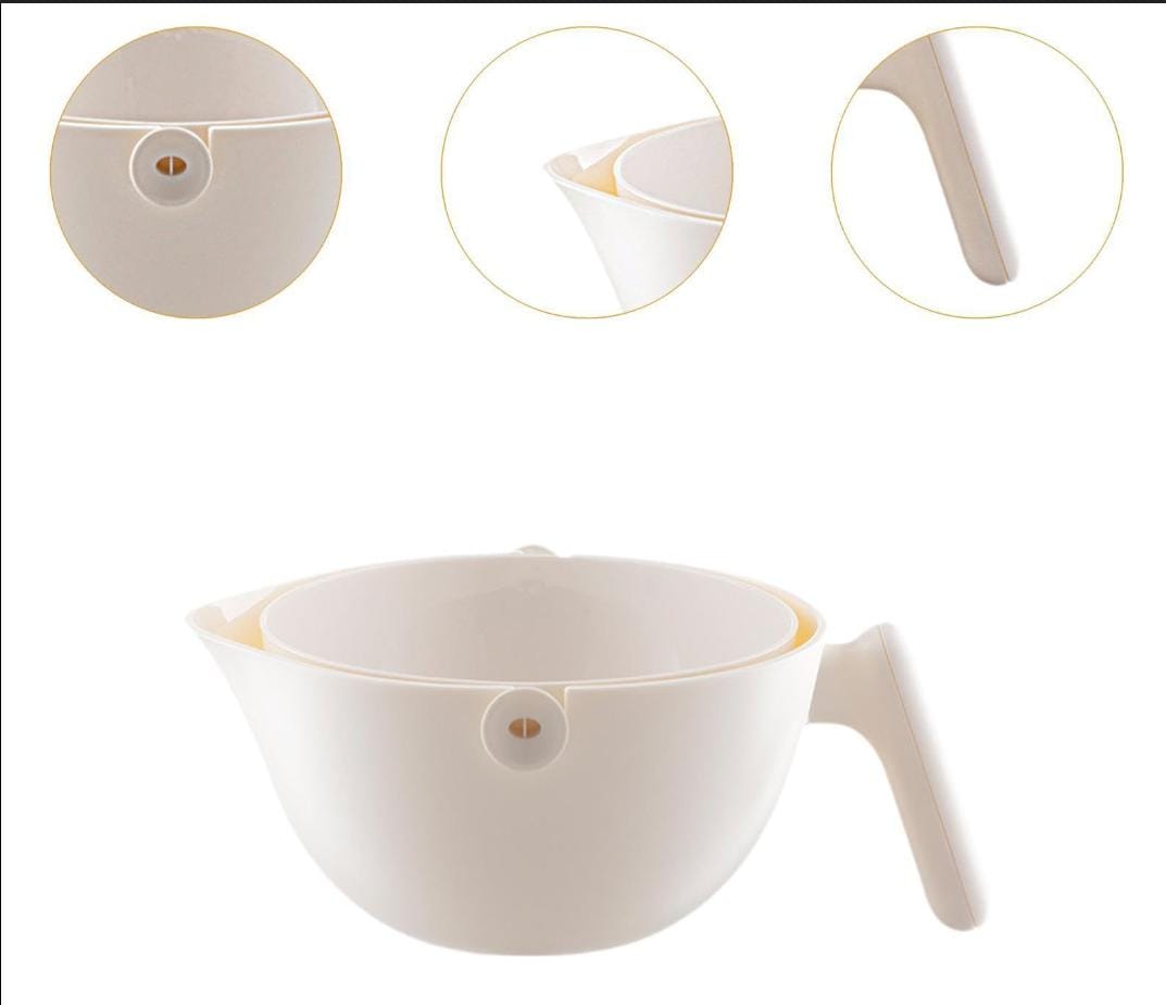 2-in-1 Vegetable Washing & Drainage Basket ✨