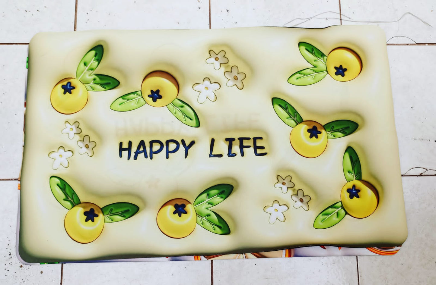 Bubble-Like Bathroom Absorbent Mat