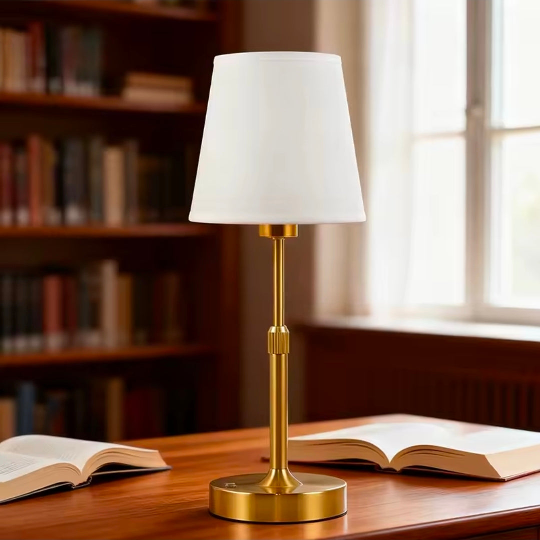 Modern Rechargeable LED Table Lamp  Elegant Wireless Ambient Lighting
