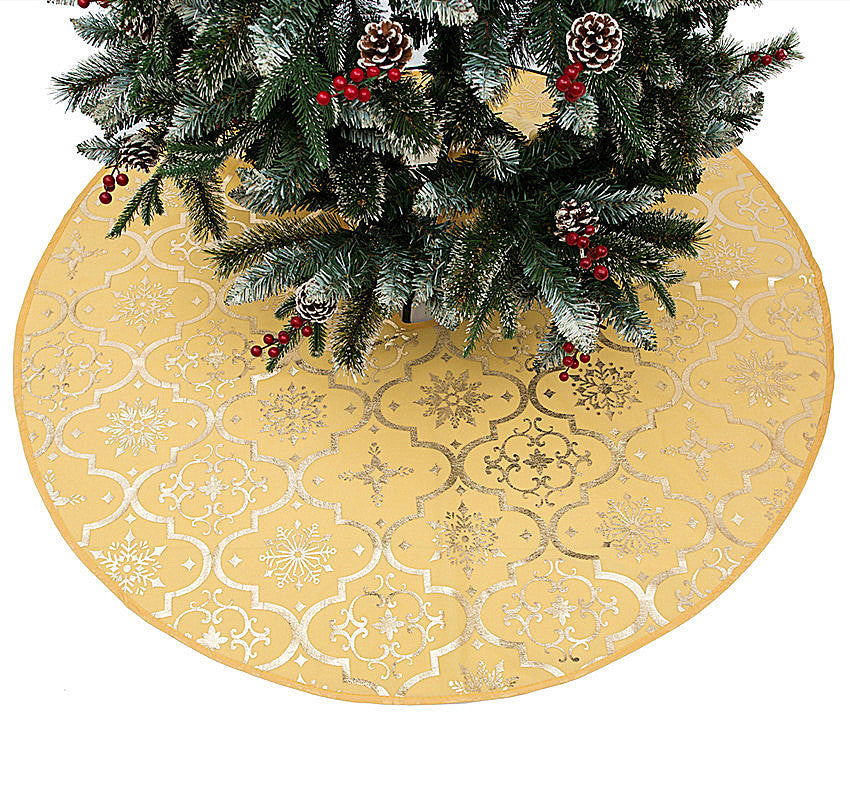 Premium Quality Christmas tree skirt and socks set