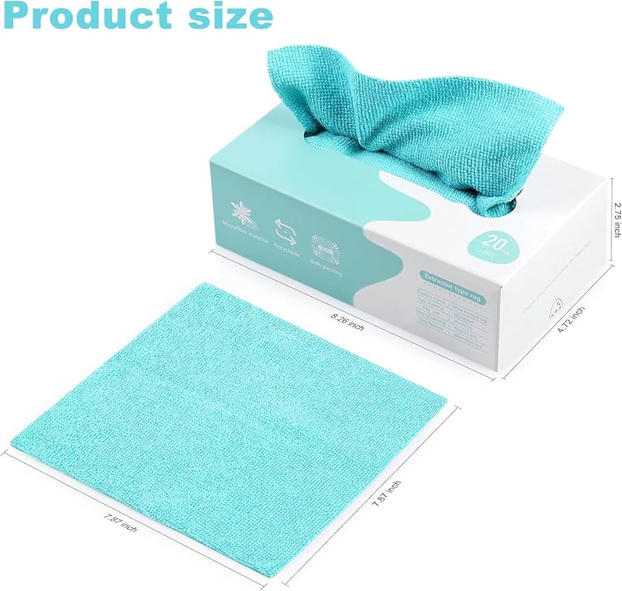 Multifunctional Microfiber Wiping Towels