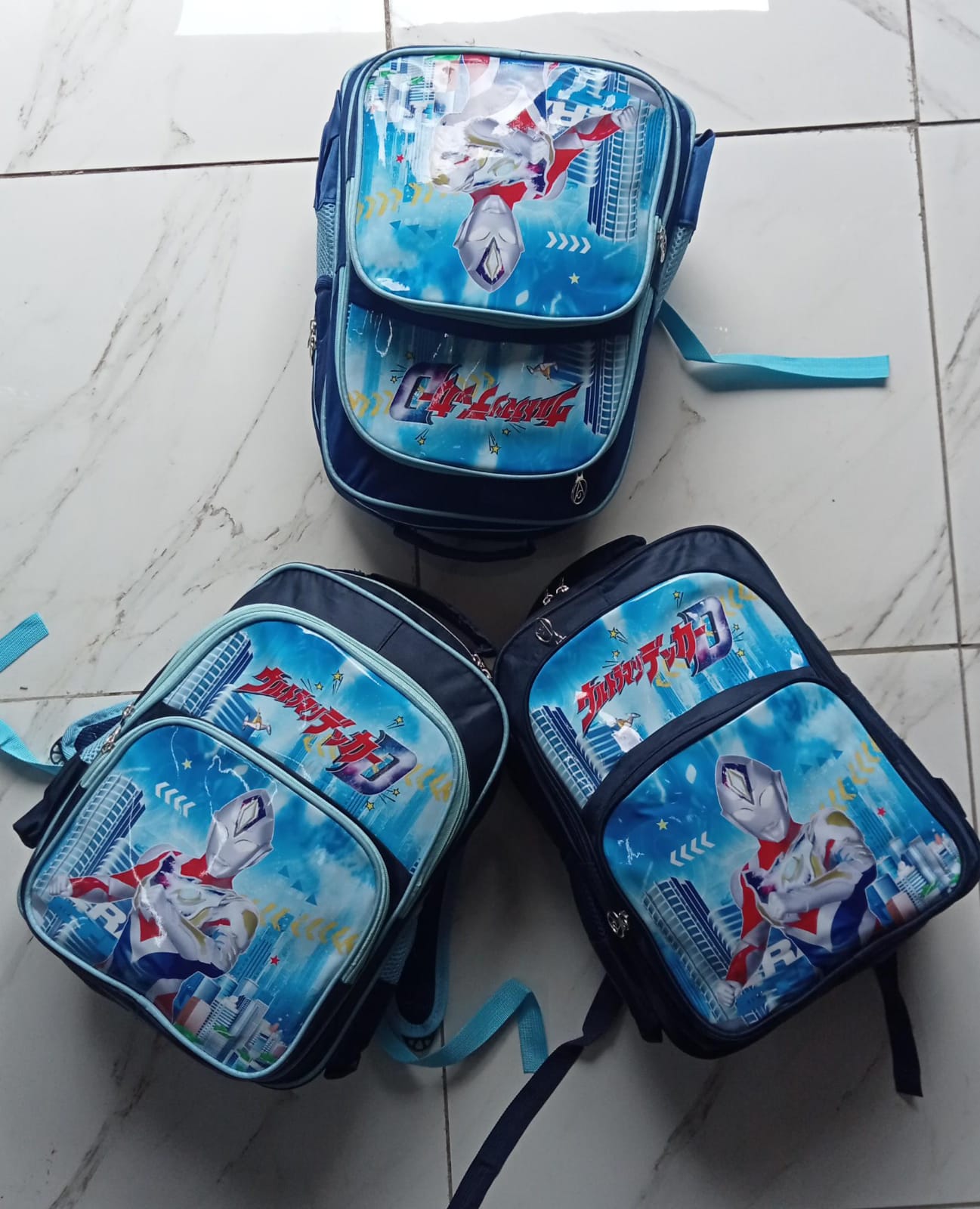 Disney Cartoon 3 compartment School Bag, Ideal for grade 1-4, Cute Girls Primary School Bag Frozen Elsa/Anna Backpack Kindergarten Gift