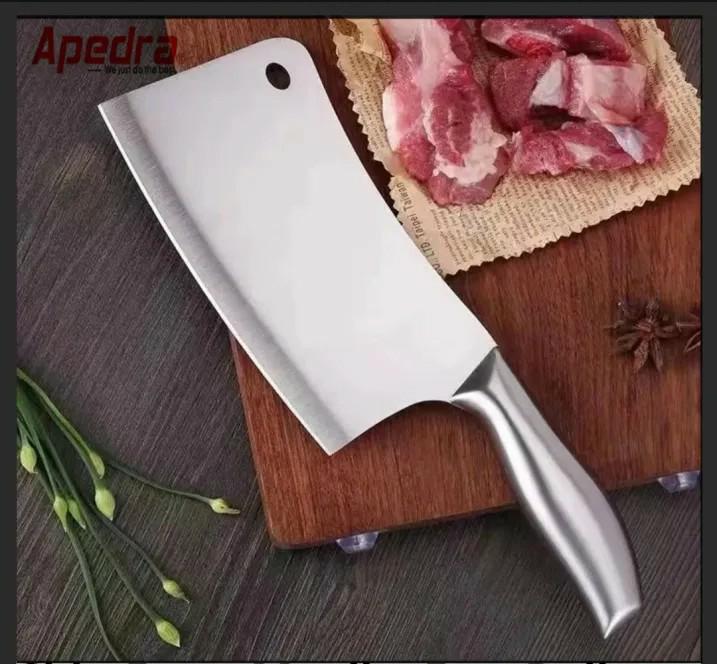 Cleaver Knife, Meat Cleaver, 6.5 inch Kitchen Butcher Knife Stainless meat/bone Steel Knives, High Carbon heavy Cleaver Durable Chef Slicing Chopping Knife Ultra Sharp Blade