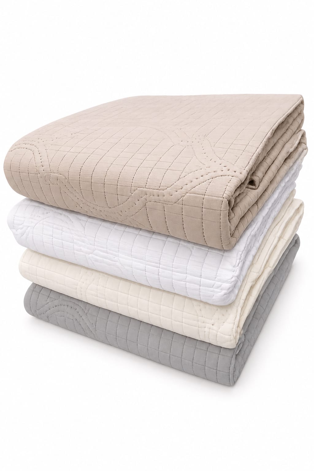 Luxury quilted bedcovers