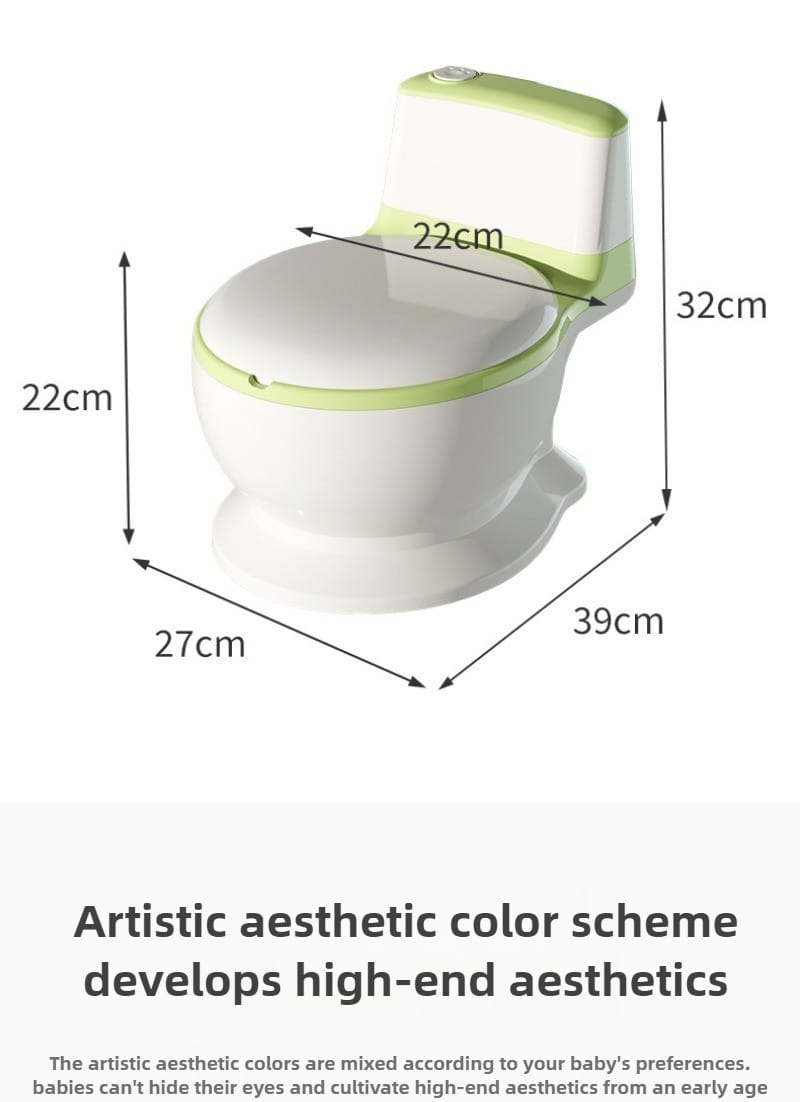 Portable baby toilet training potty