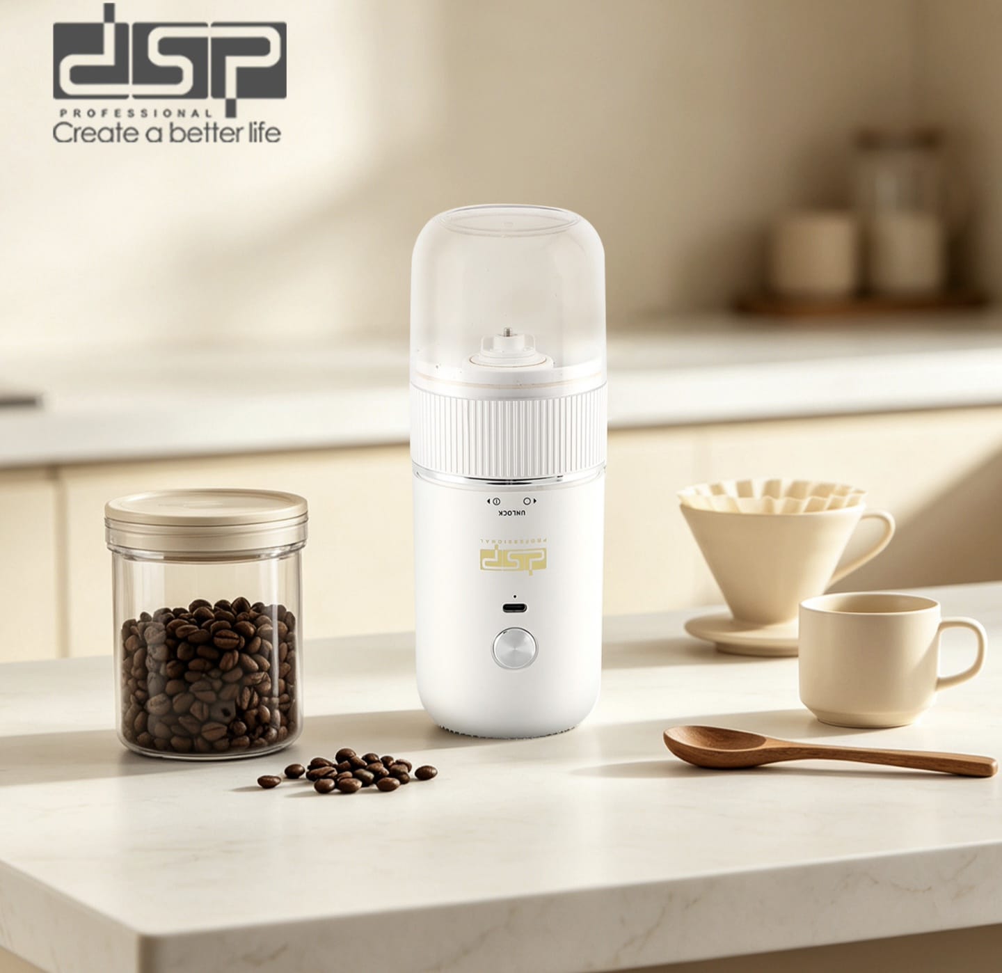 DSP Cordless Coffee/Spice Grinder