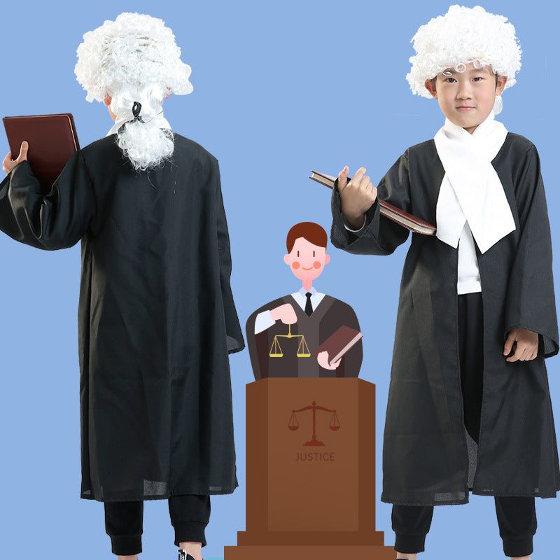 Professional kids lawyer costume