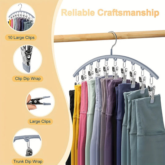 10pegs stainless steel clothes drying hanger