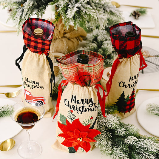 Wine bottle cover