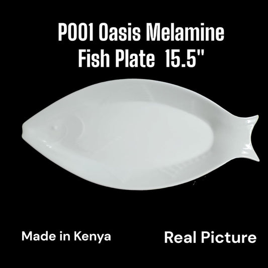 Oasis Melamine Fish Plate