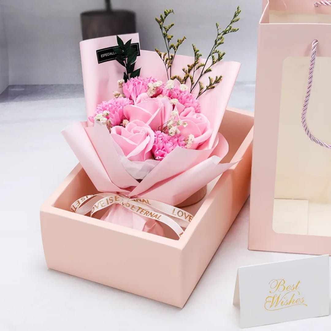 Scented  Flower Bouquet Valentines Day Gift Anniversary Gift