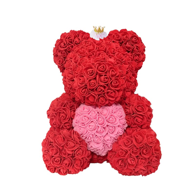 Artificial Flower Rose Bear, Universal for Festival Gift & Decoration
