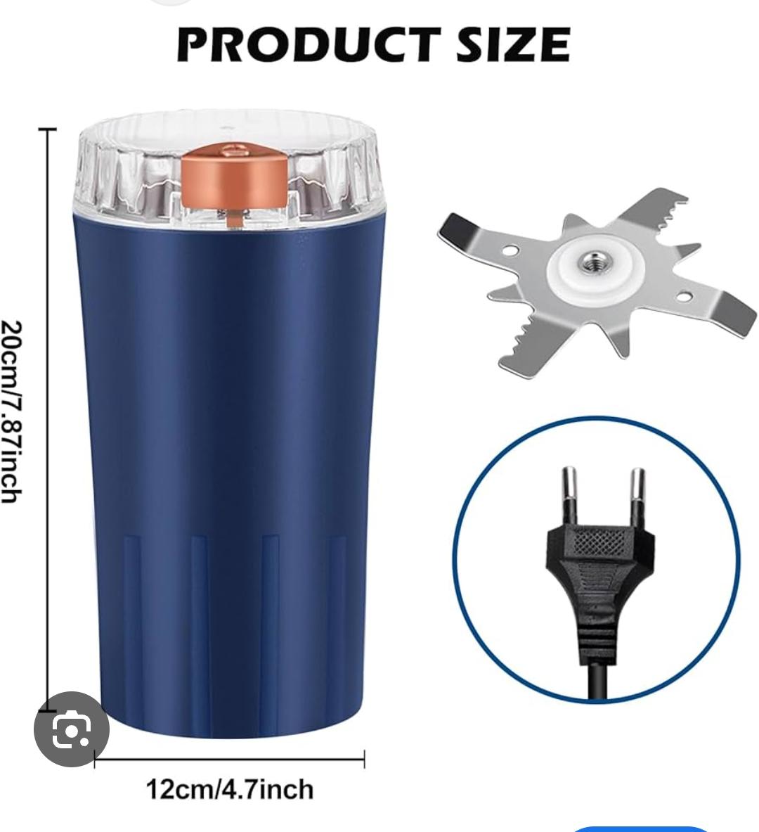 300W Multifunctional Electric mini fine grinder