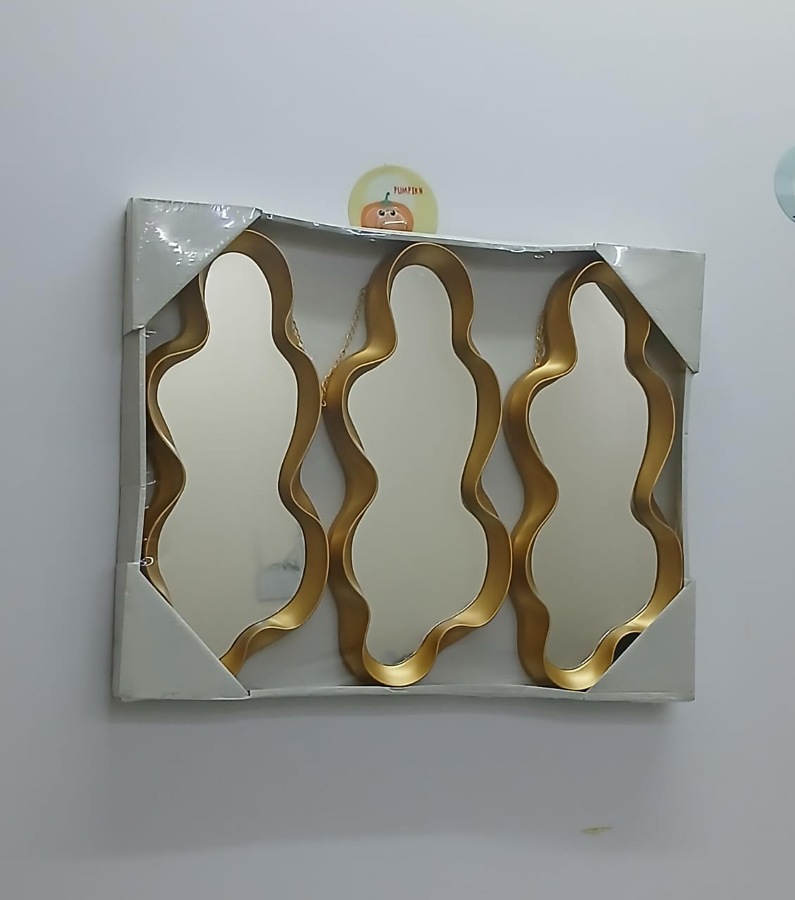 3 in 1 pieces decorative wall hanging mirrors