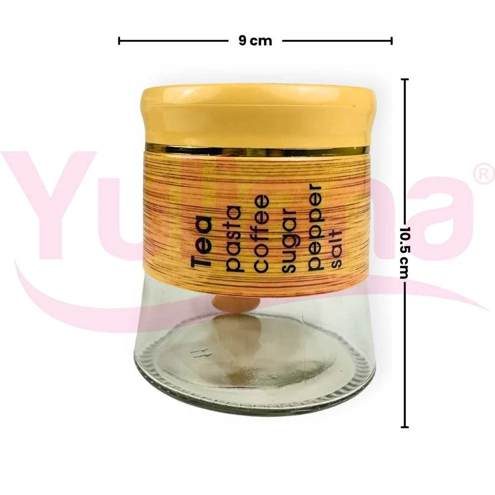 Glass Sugar dish  jar for sugar, coffee, spices coffee,  sea salt, and tea for storage, tea bag organizer, Glass organiser