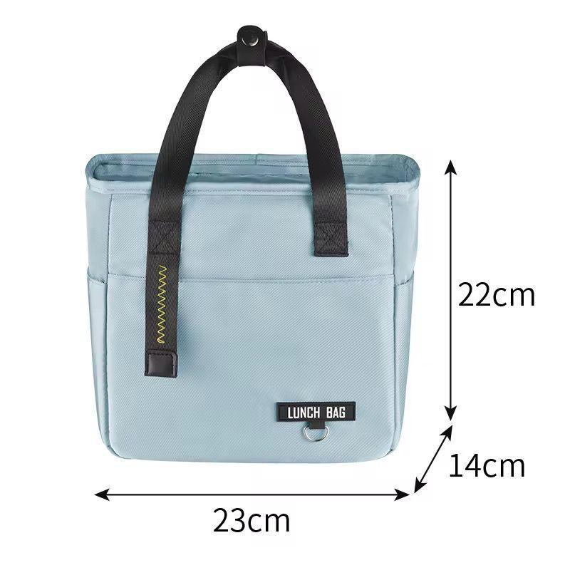 EPE foam large capacity thermal/cool insulated lunch lag with zipper