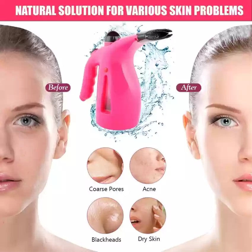 Portable Steamer - Steamer for ironing, disinfection, face care Ester Plus