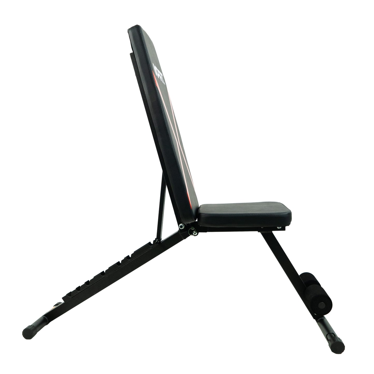 Foldable and adjustable weight bench