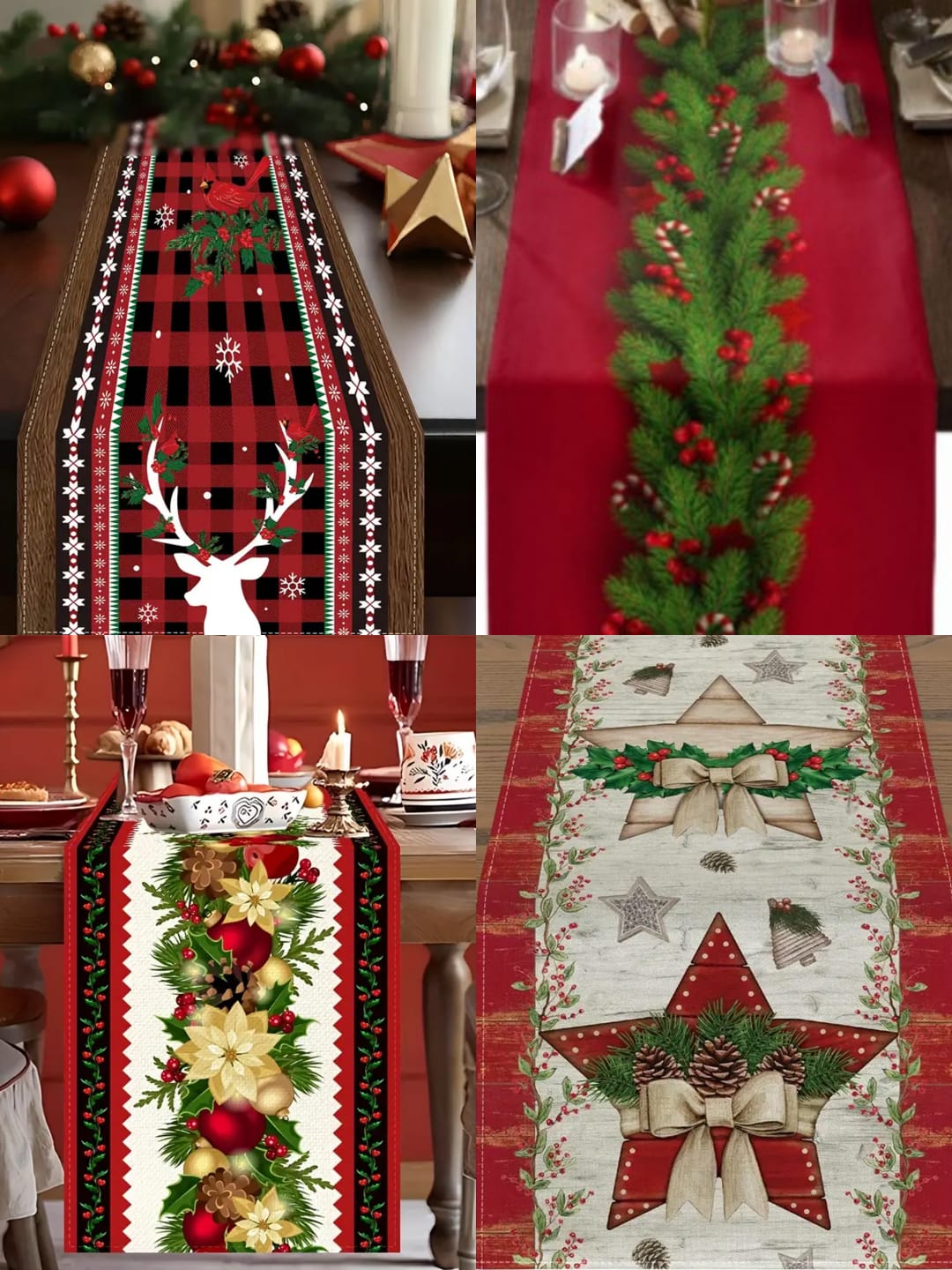 Christmas Themed Table Runners
