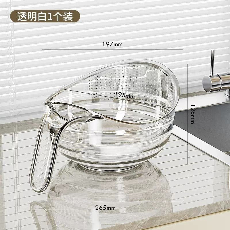 Acrylic colander
