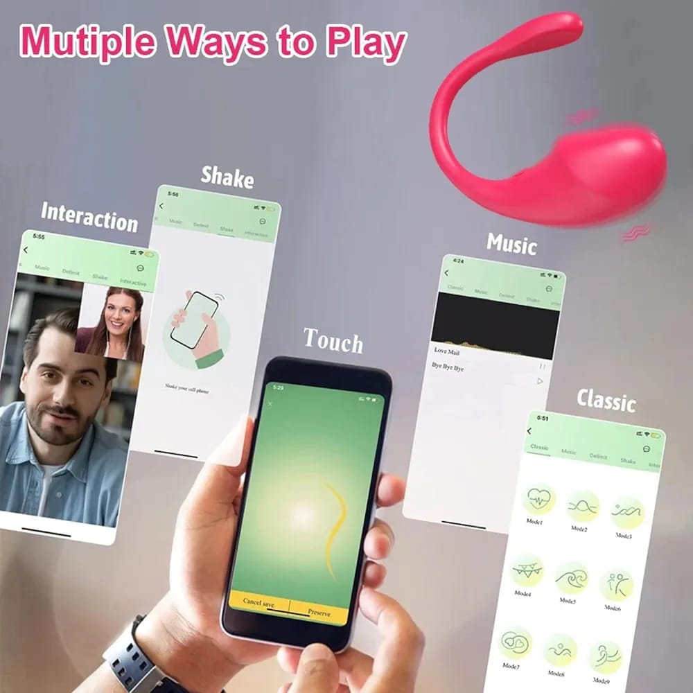 App Remote Control Vibrating Egg Adult Toy