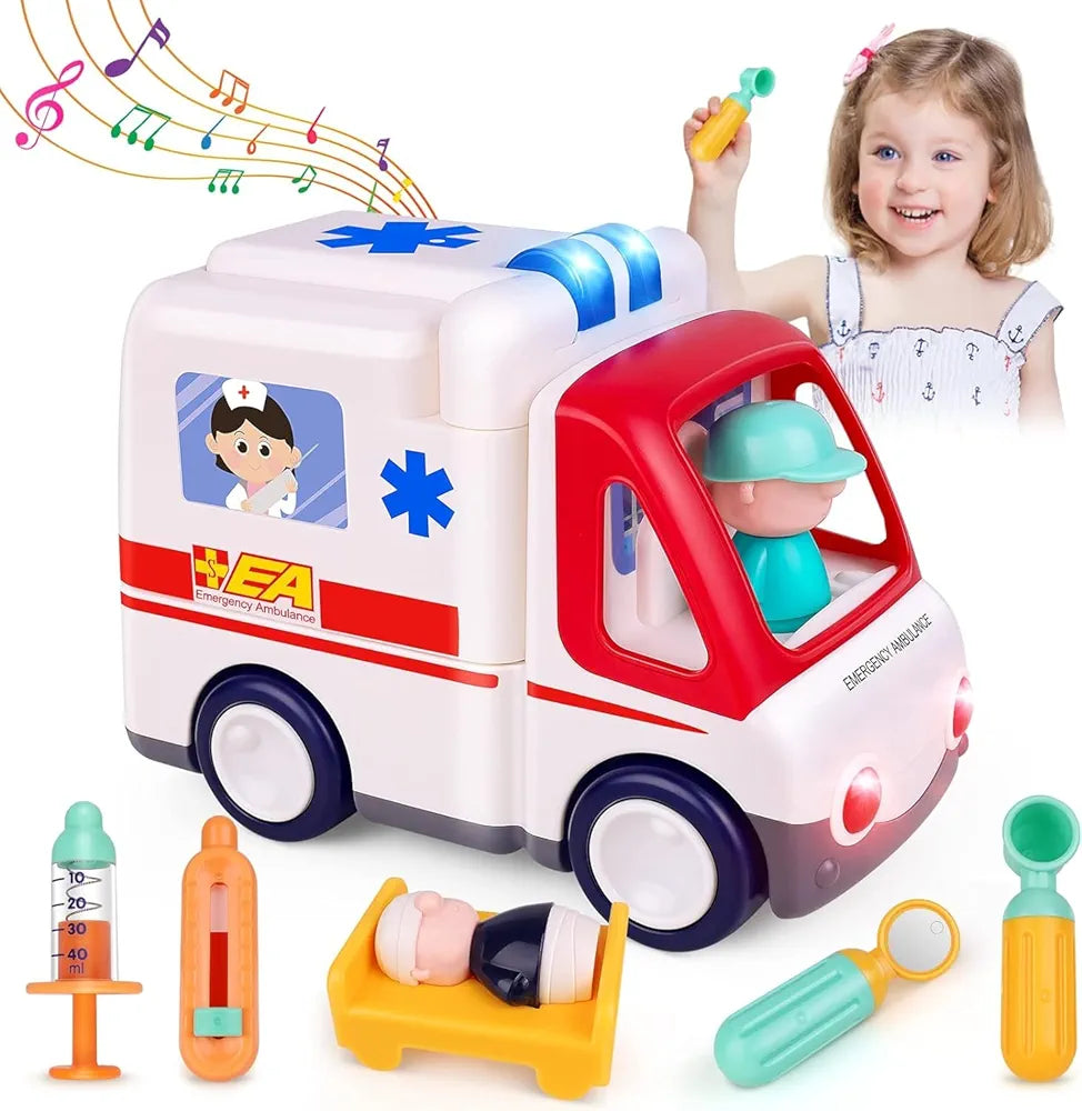 Emergency Ambulance Toy Car