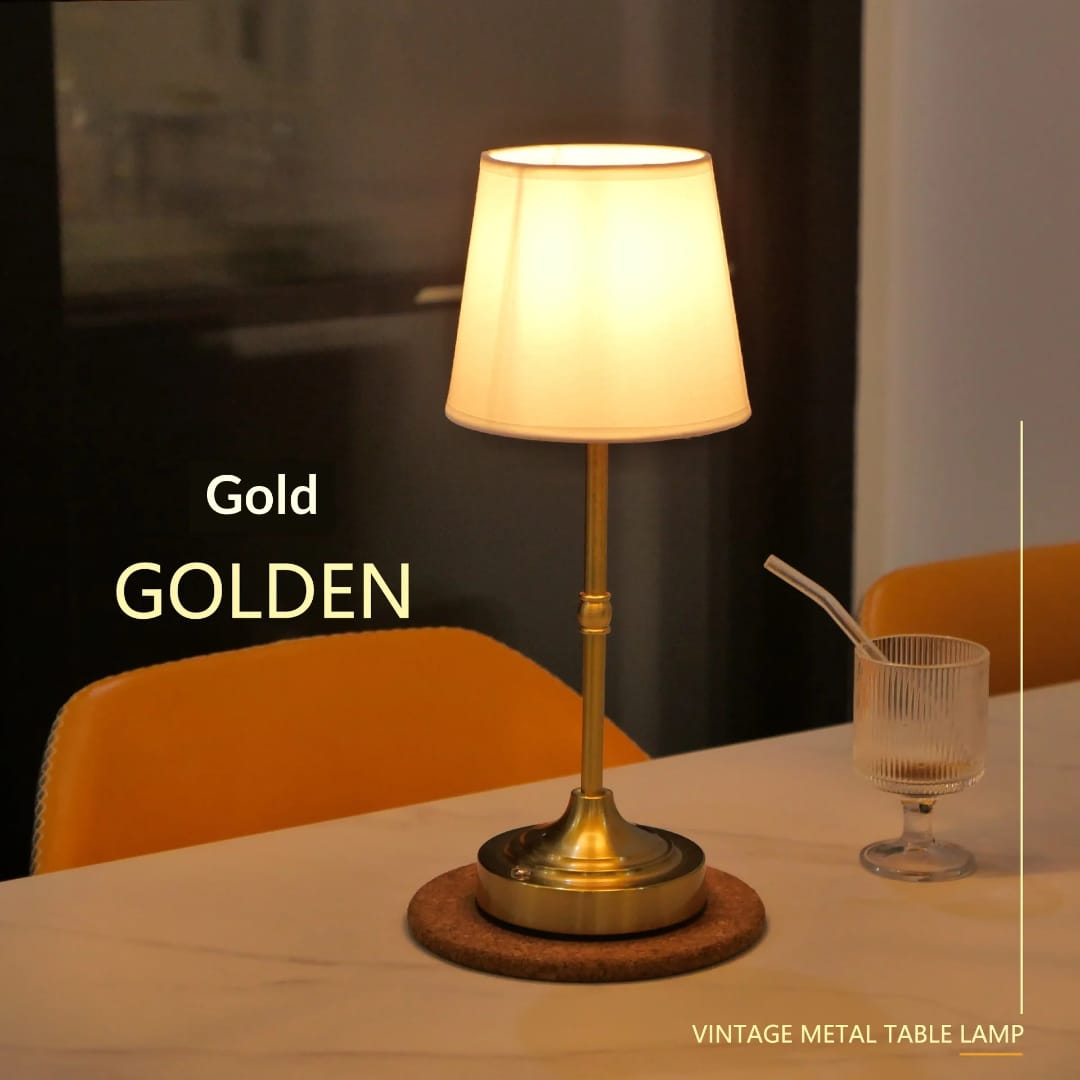 Modern Rechargeable LED Table Lamp  Elegant Wireless Ambient Lighting