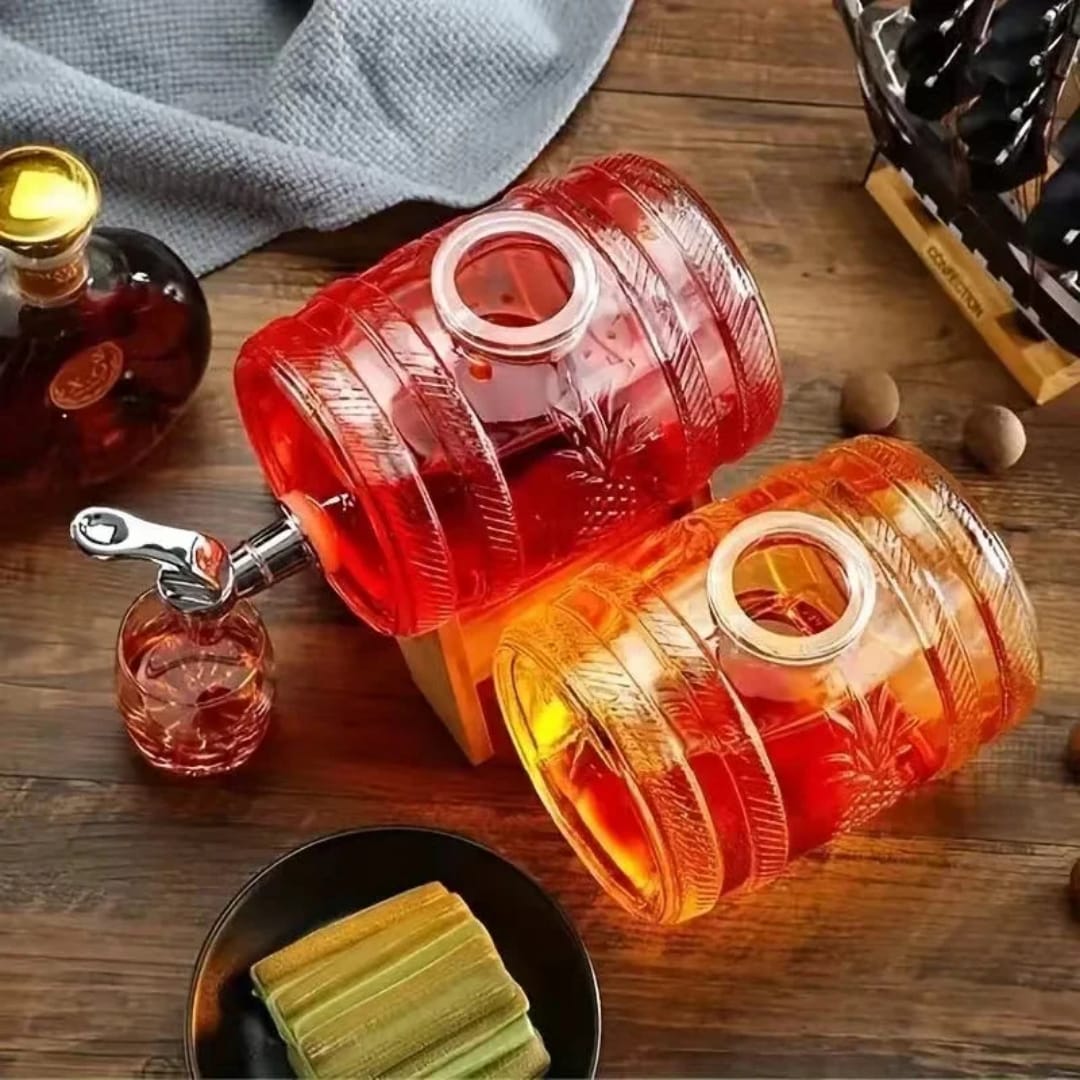 5l Wine barrel beverage dispenser