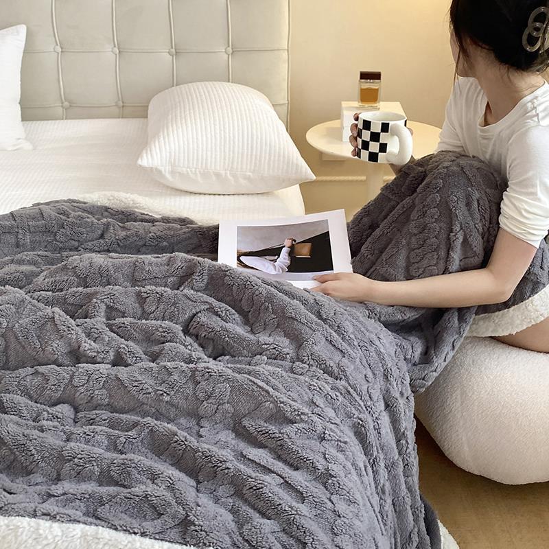 Sherpa/Fleece throw blankets