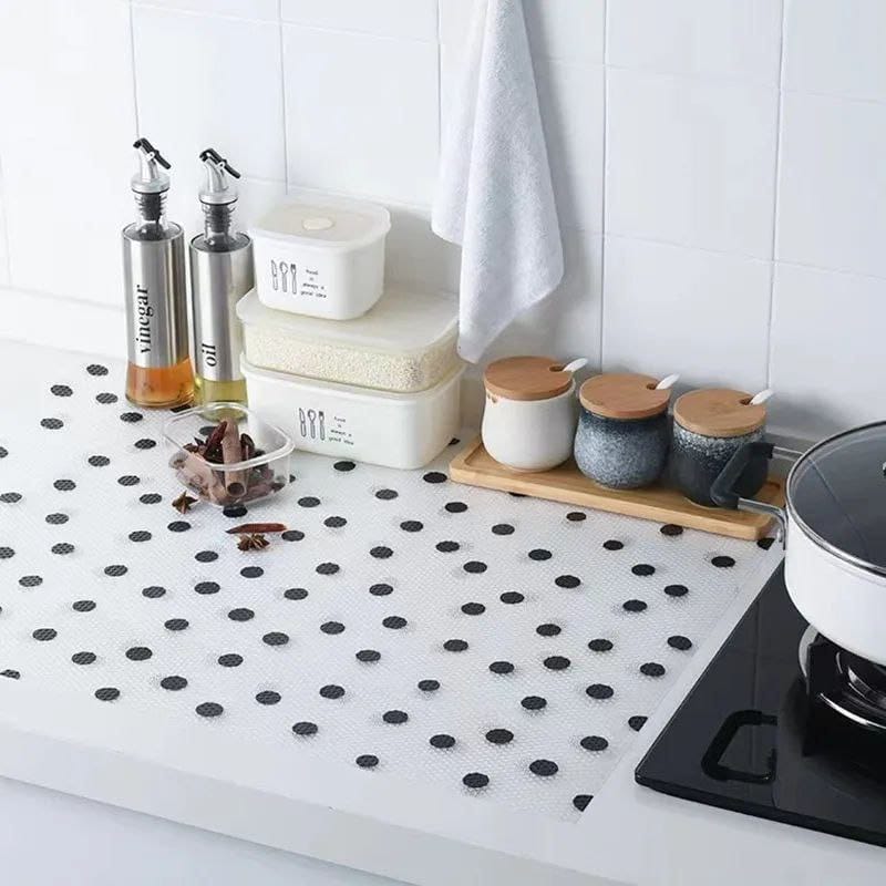 Polka dot Water proof drawer/shelf Liners