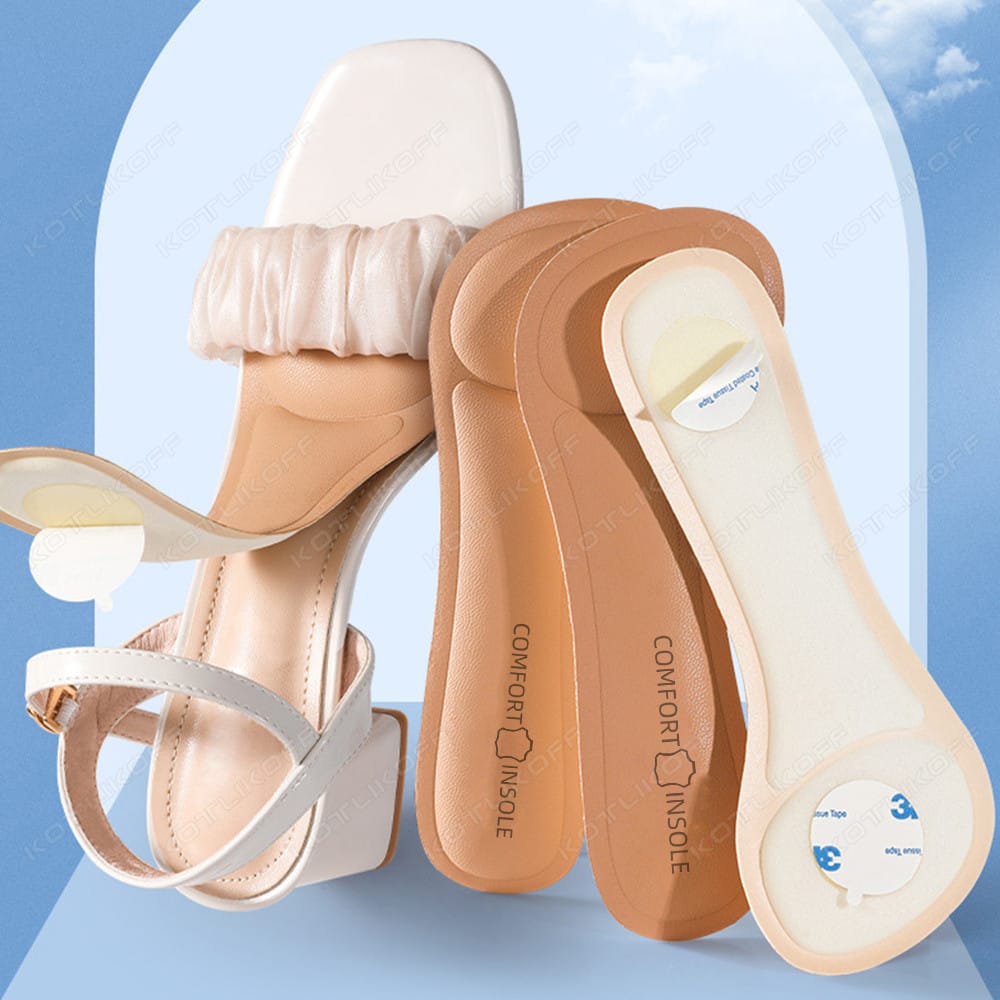 Self-adhesive Women High-heel Insoles