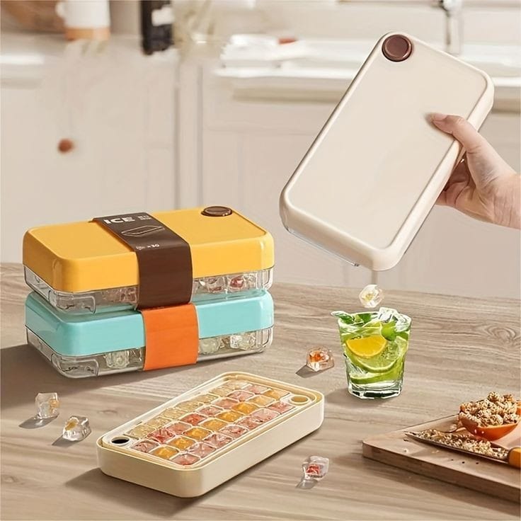 Household silicone Ice cube maker