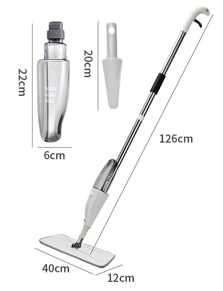 Microfiber spray mop