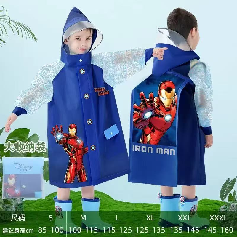 Kids Cartoon Raincoat