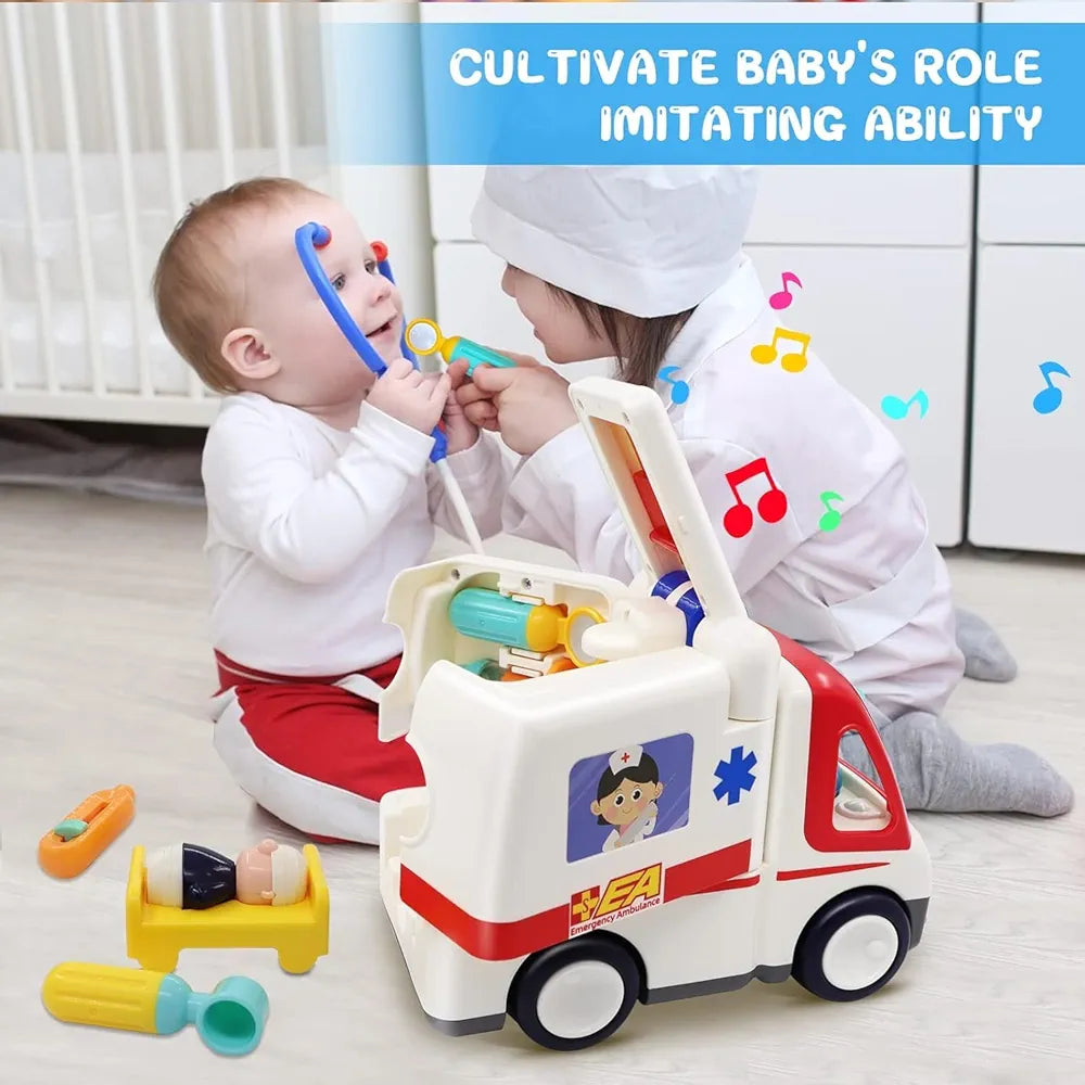 Emergency Ambulance Toy Car