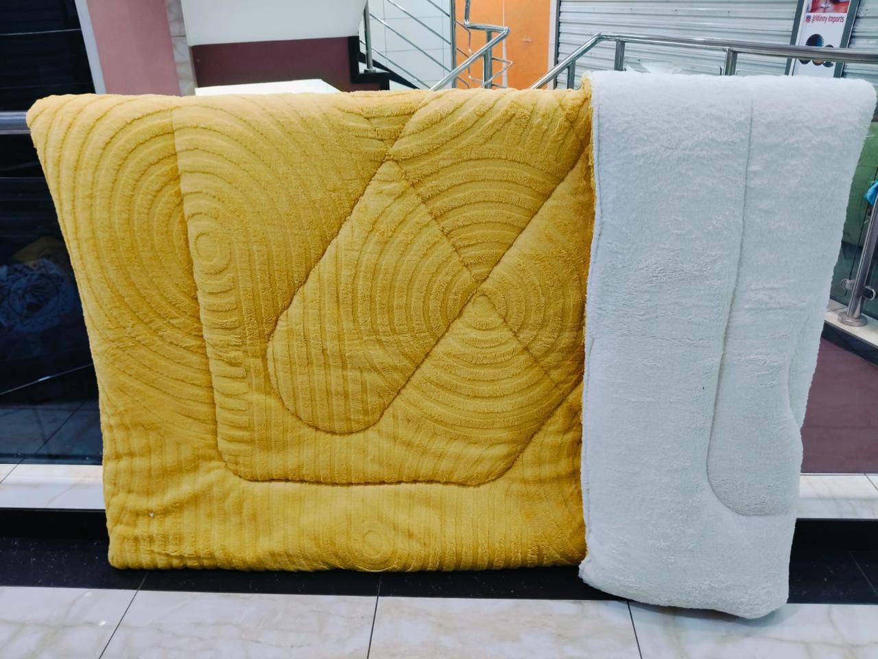 Heavy sherpa woolen duvet sets