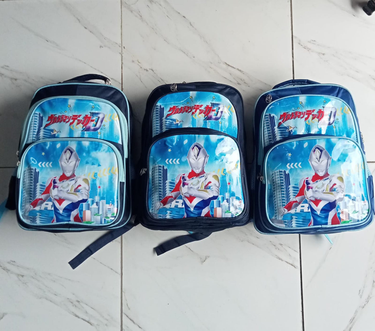 Disney Cartoon 3 compartment School Bag, Ideal for grade 1-4, Cute Girls Primary School Bag Frozen Elsa/Anna Backpack Kindergarten Gift