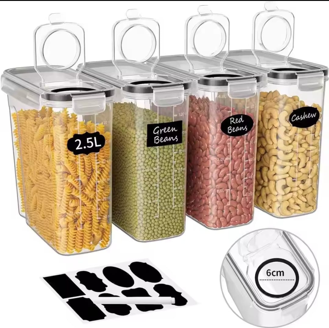 4pcs Food storage containers