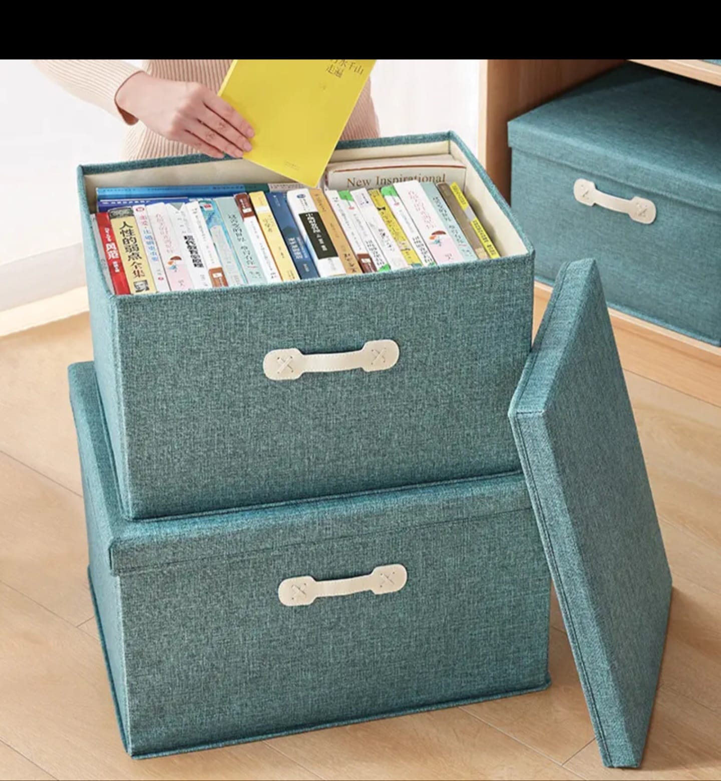Multi-purpose Business & Home Linen Foldable storage Box Organizer